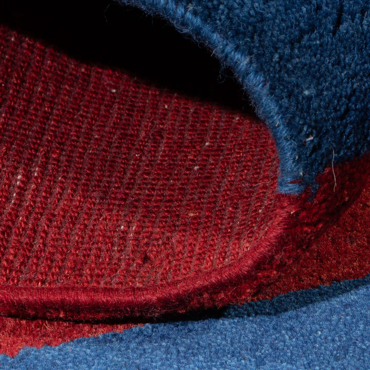 Gabbeh-tæppe - Persisk - 190 x 146 cm - flerfarvet