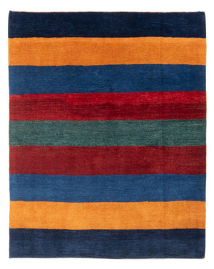 Gabbeh-tæppe - Persisk - 188 x 154 cm - flerfarvet