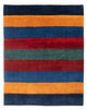 Persisk Gabbeh Tæppe 154x188cm - Perserteppich Wollteppich