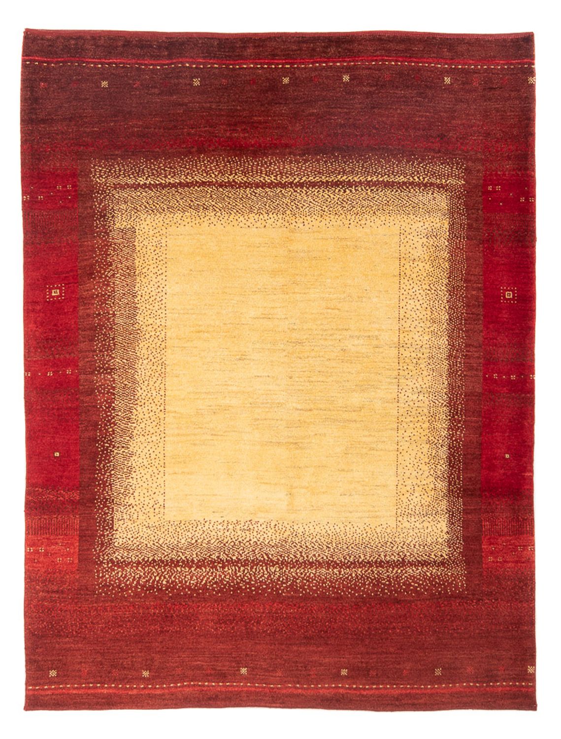Gabbeh-tæppe - Persisk - 187 x 151 cm - flerfarvet