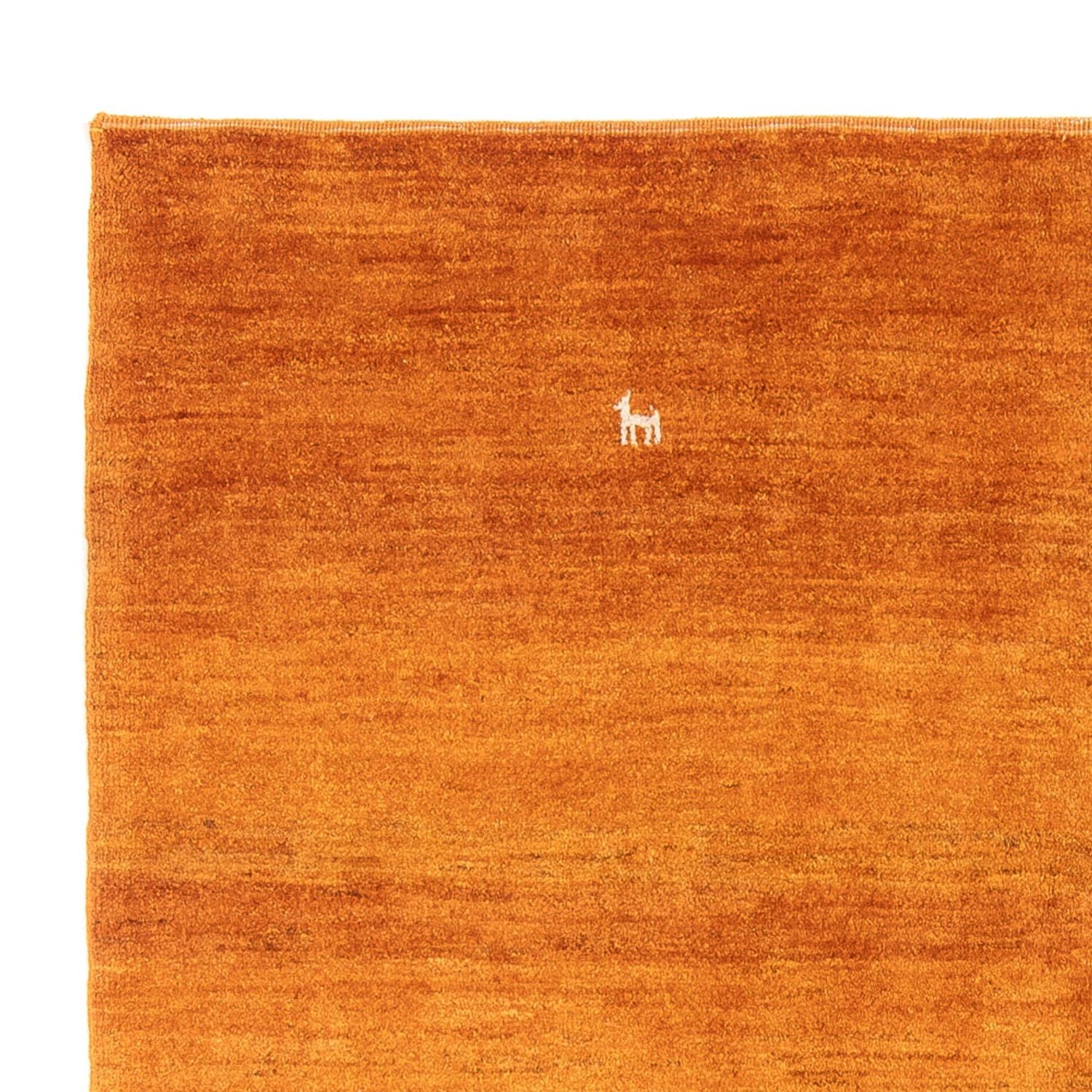 Gabbeh-tæppe - Persisk - 196 x 150 cm - orange