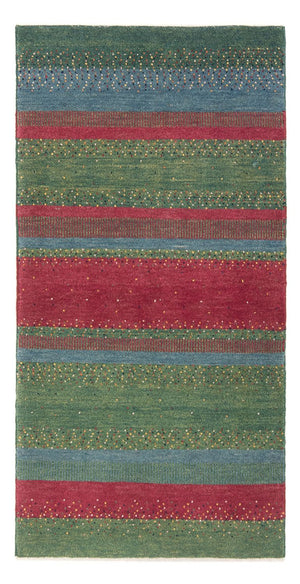 Gabbeh-tæppe - Persisk - 153 x 79 cm - flerfarvet