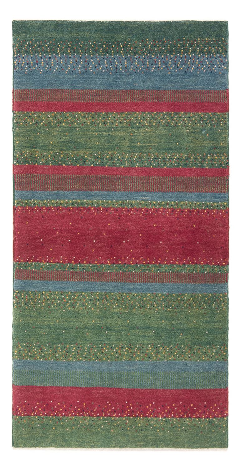 Gabbeh-tæppe - Persisk - 153 x 79 cm - flerfarvet