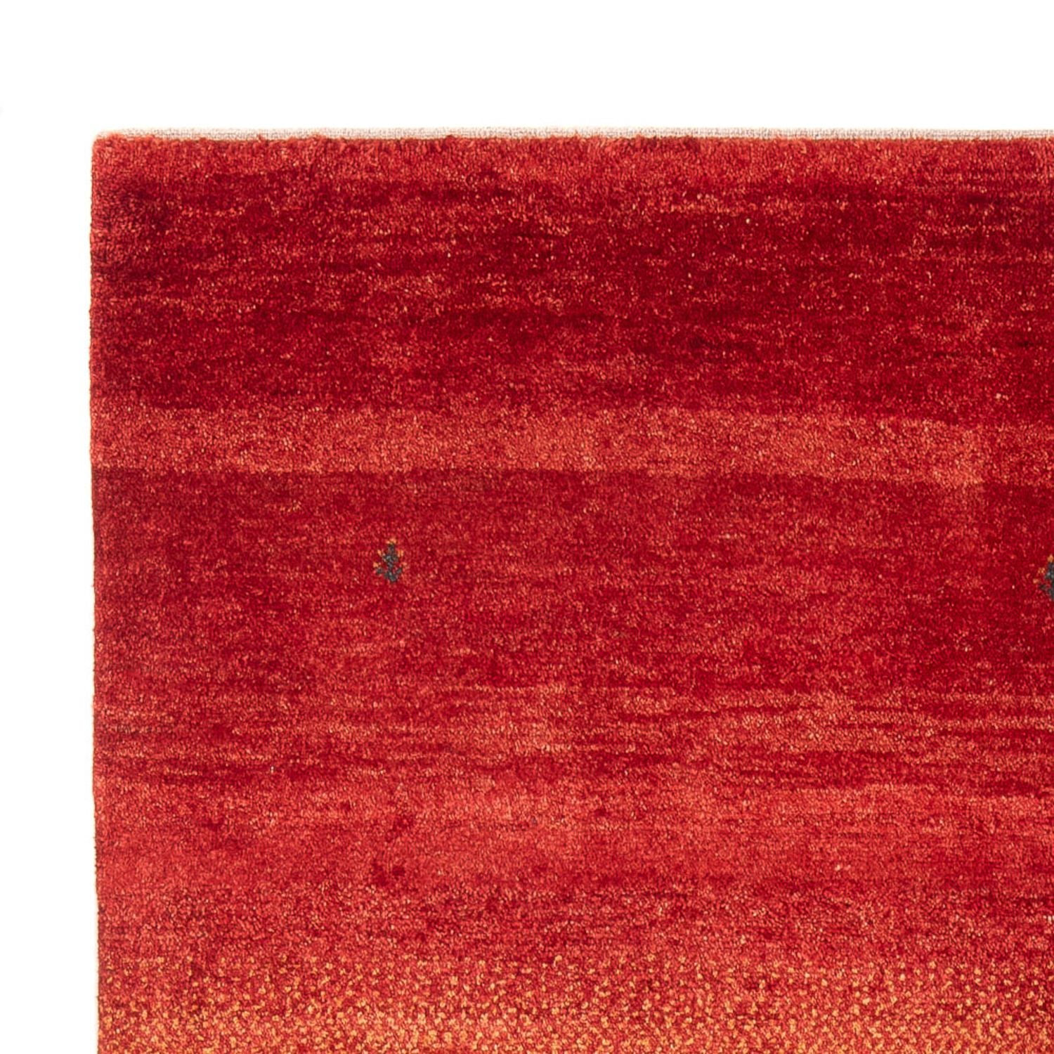 Gabbeh-tæppe - Persisk - 206 x 148 cm - rød