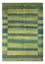 Gabbeh-tæppe - Persisk - 204 x 148 cm - mørkegrøn