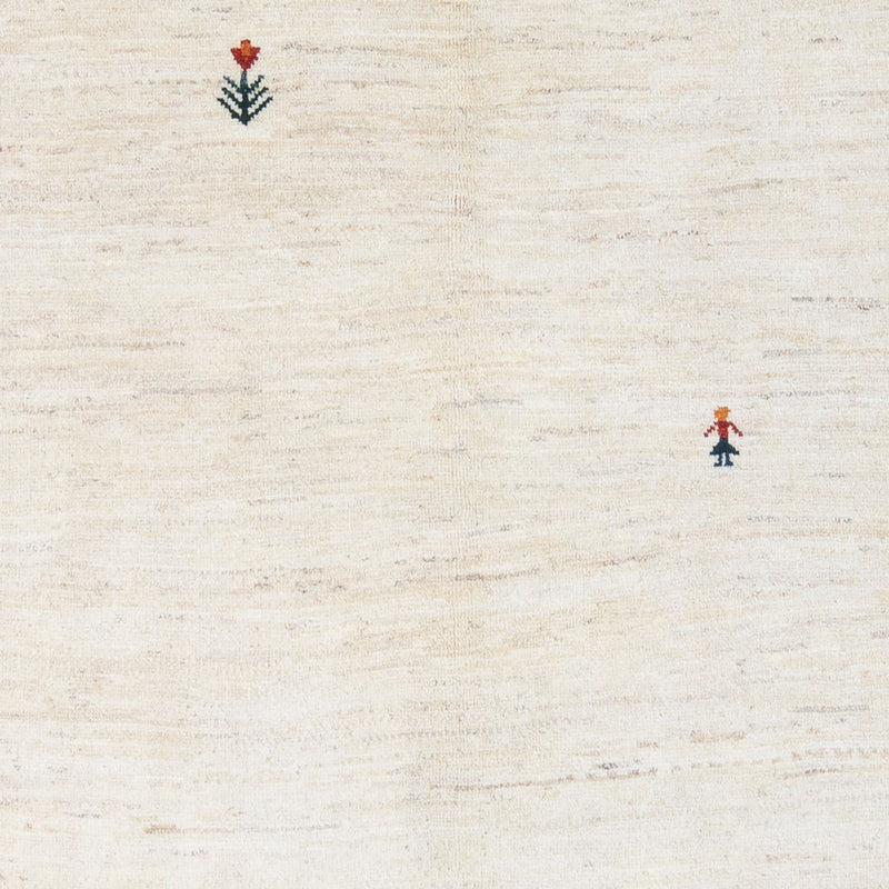 Gabbeh-tæppe - Persisk - 207 x 155 cm - sølv