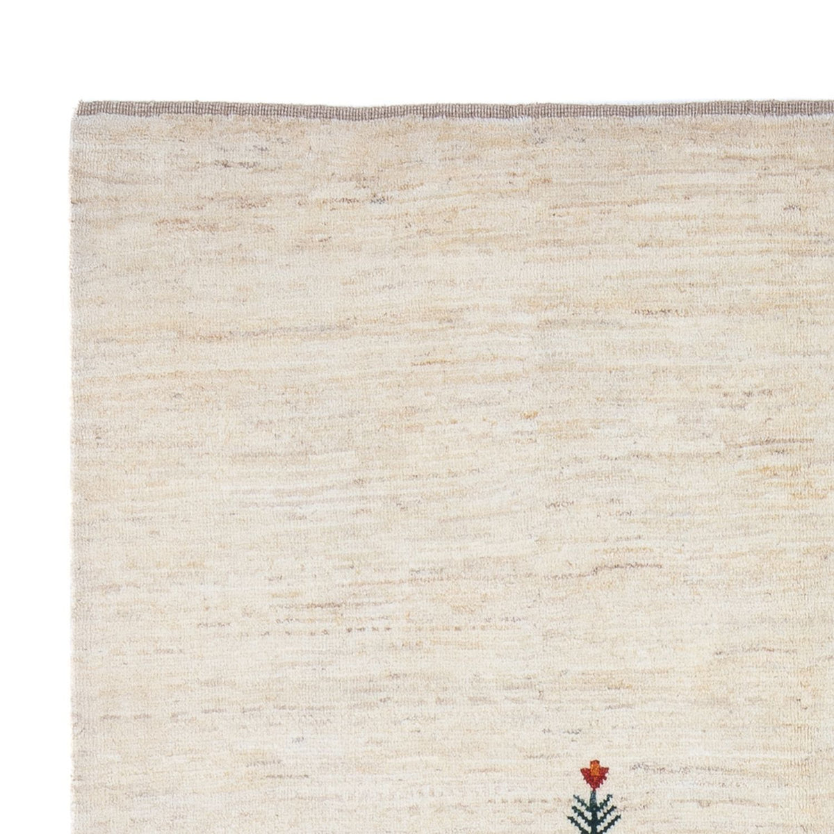 Gabbeh-tæppe - Persisk - 207 x 155 cm - sølv