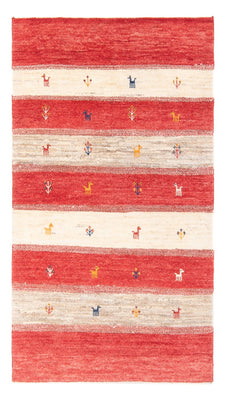 Gabbeh-tæppe - Persisk - 143 x 80 cm - flerfarvet