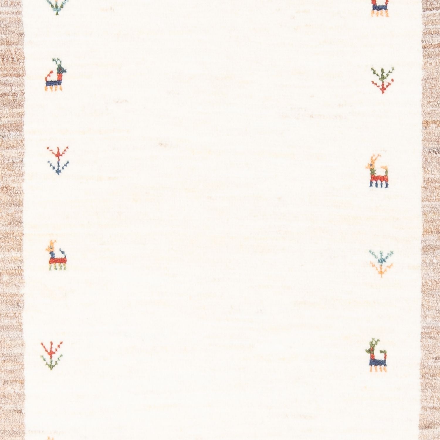 Gabbeh-tæppe - Persisk - 156 x 103 cm - flerfarvet