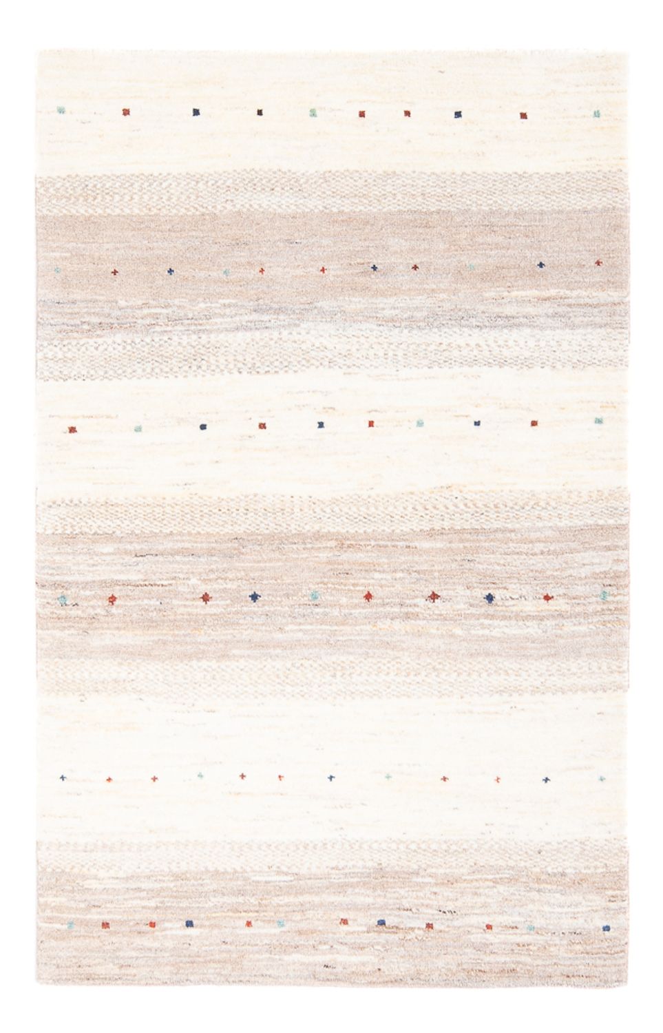 Gabbeh-tæppe - Persisk - 145 x 96 cm - flerfarvet