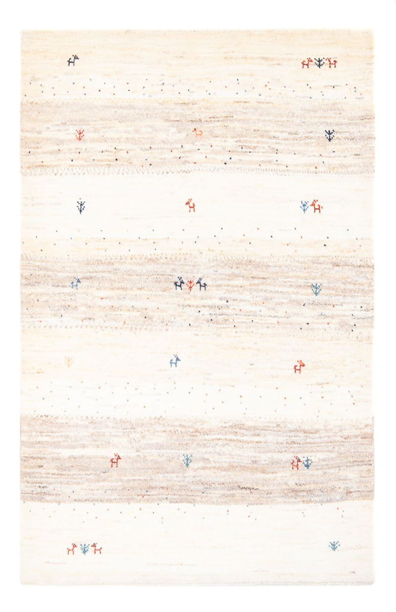 Gabbeh-tæppe - Persisk - 160 x 107 cm - flerfarvet