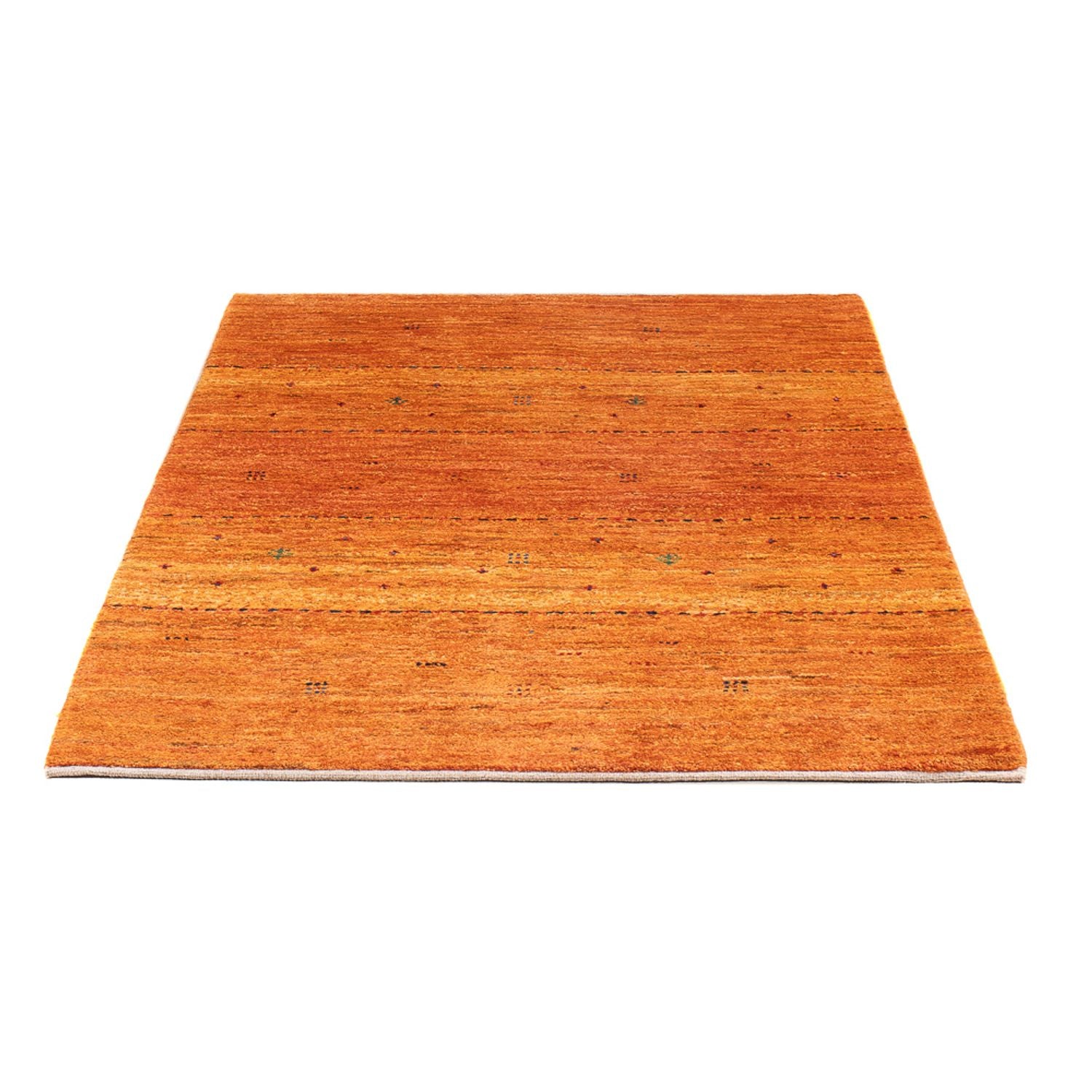 Gabbeh-tæppe - Persisk - 142 x 98 cm - orange
