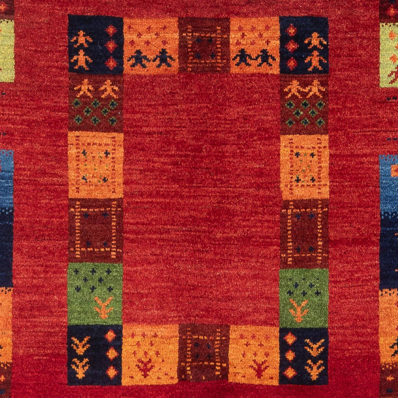 Gabbeh-tæppe - Persisk - 192 x 134 cm - flerfarvet