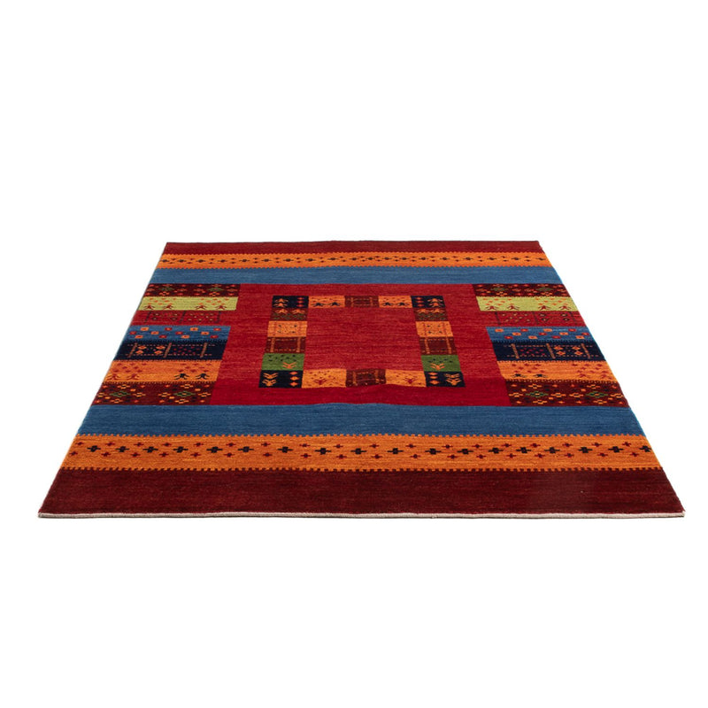 Gabbeh-tæppe - Persisk - 192 x 134 cm - flerfarvet