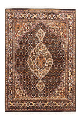 Persisk tæppe - Tabriz - Royal - 147 x 105 cm - mørkeblå