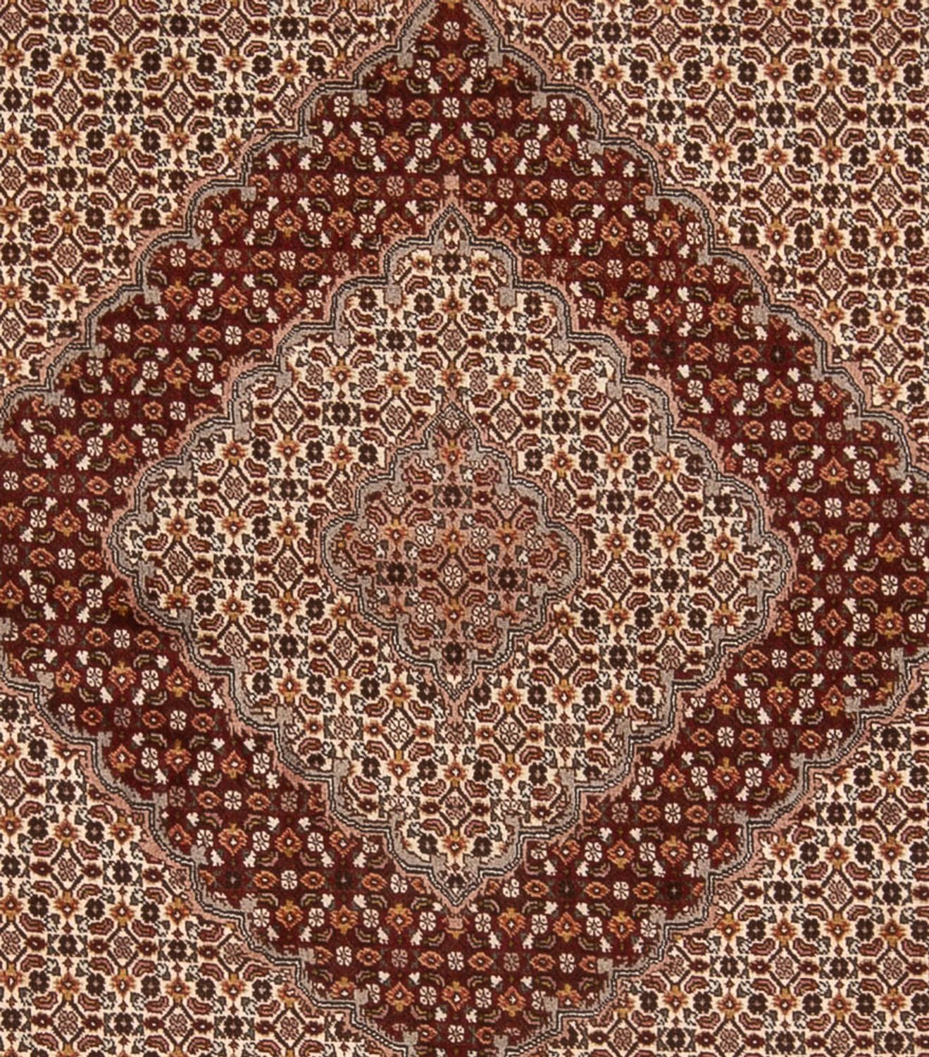 Persisk tæppe - Tabriz - Royal - 344 x 246 cm - lys brun