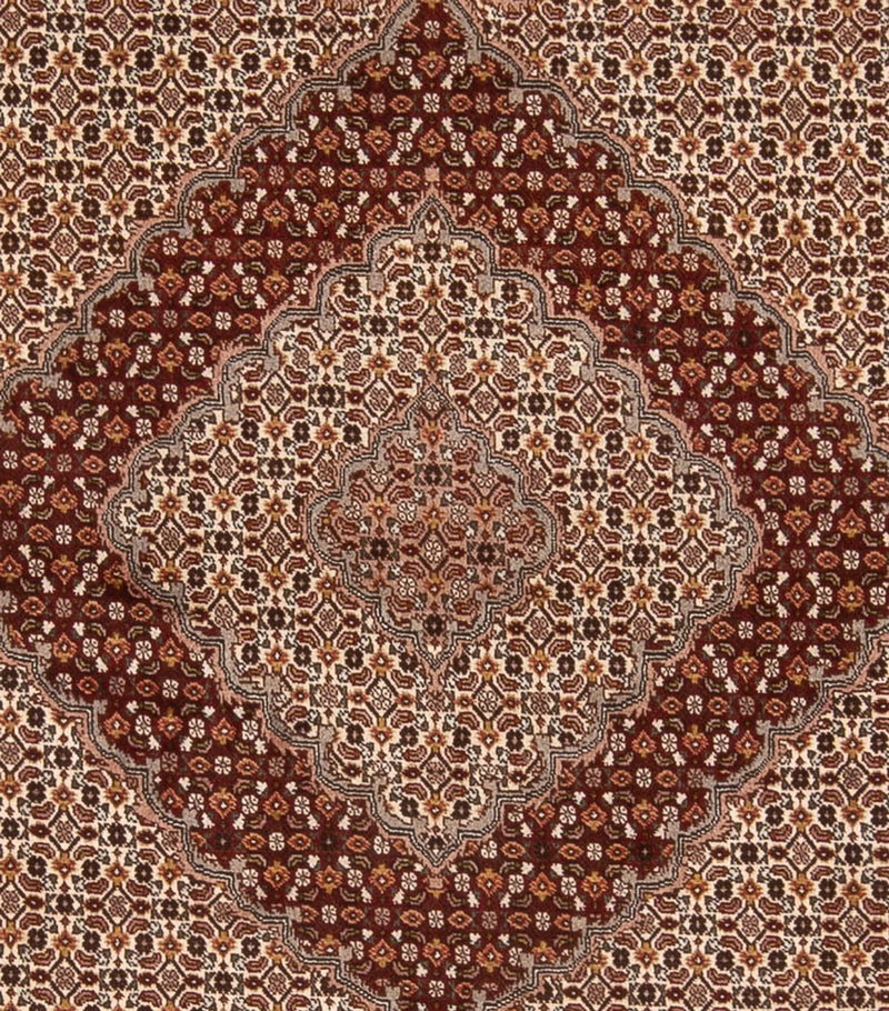 Persisk tæppe - Tabriz - Royal - 344 x 246 cm - lys brun