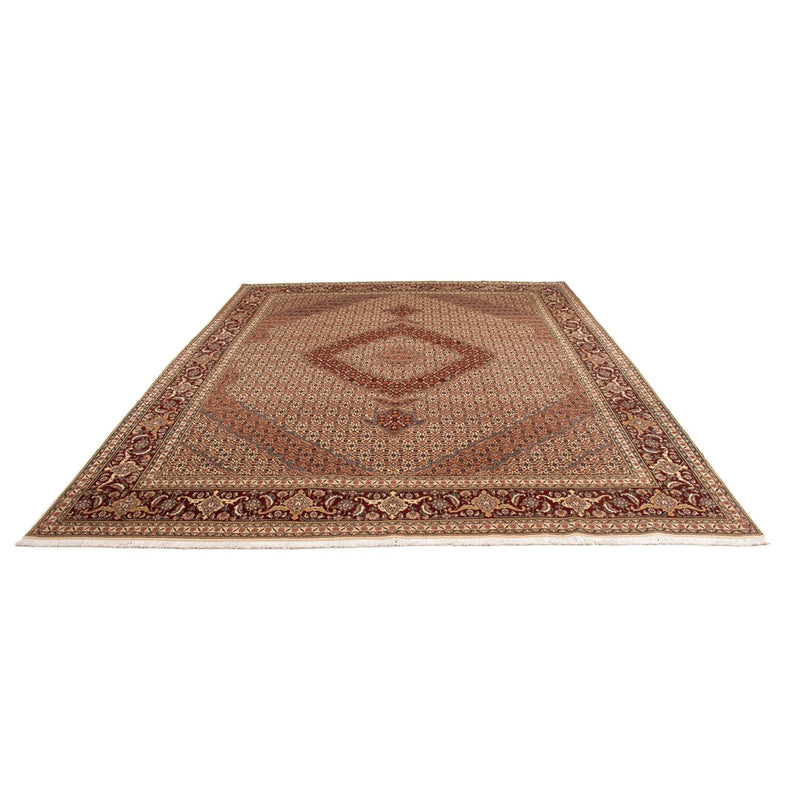 Persisk tæppe - Tabriz - Royal - 344 x 246 cm - lys brun