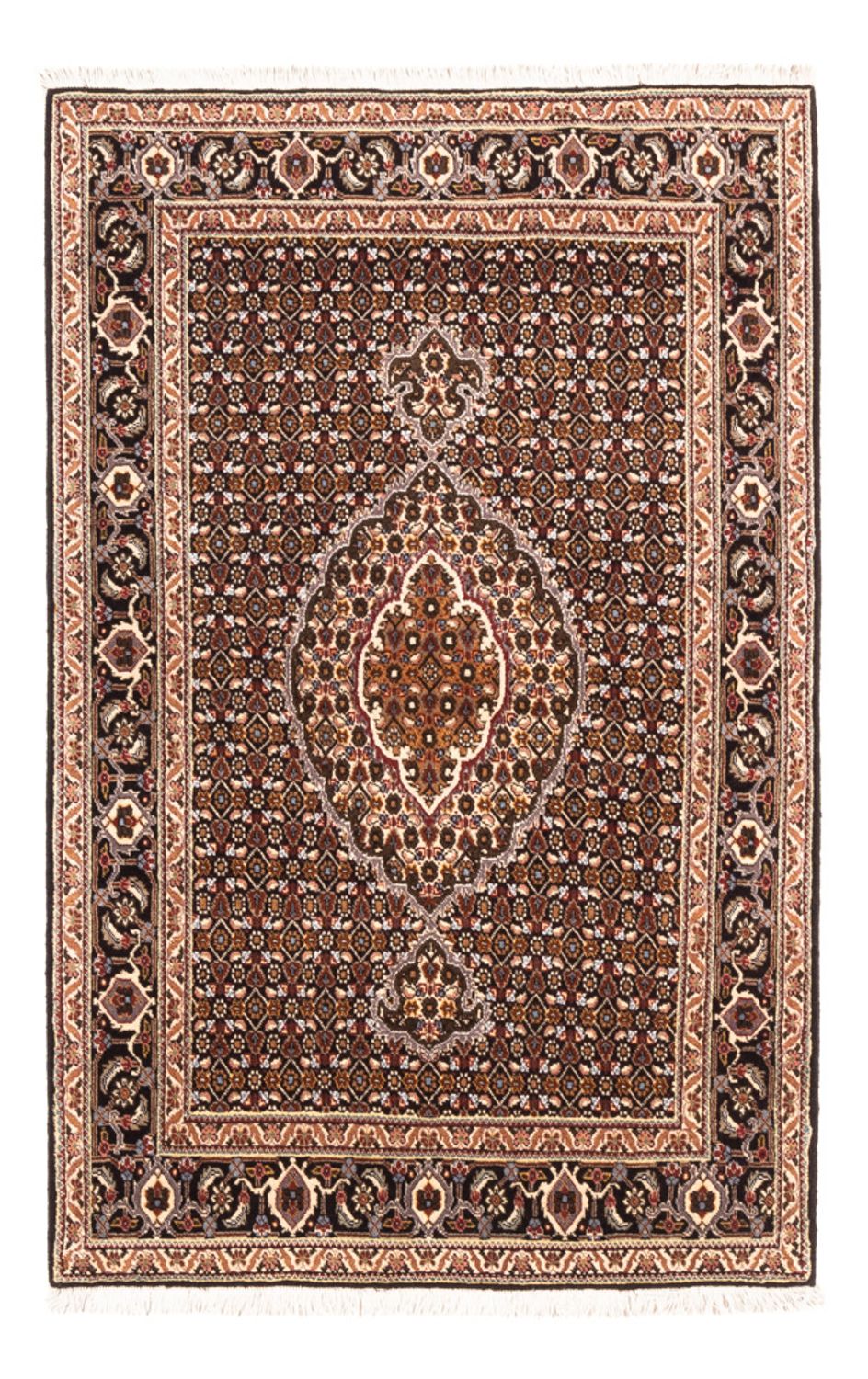 Persisk tæppe - Tabriz - Royal - 150 x 102 cm - mørkeblå