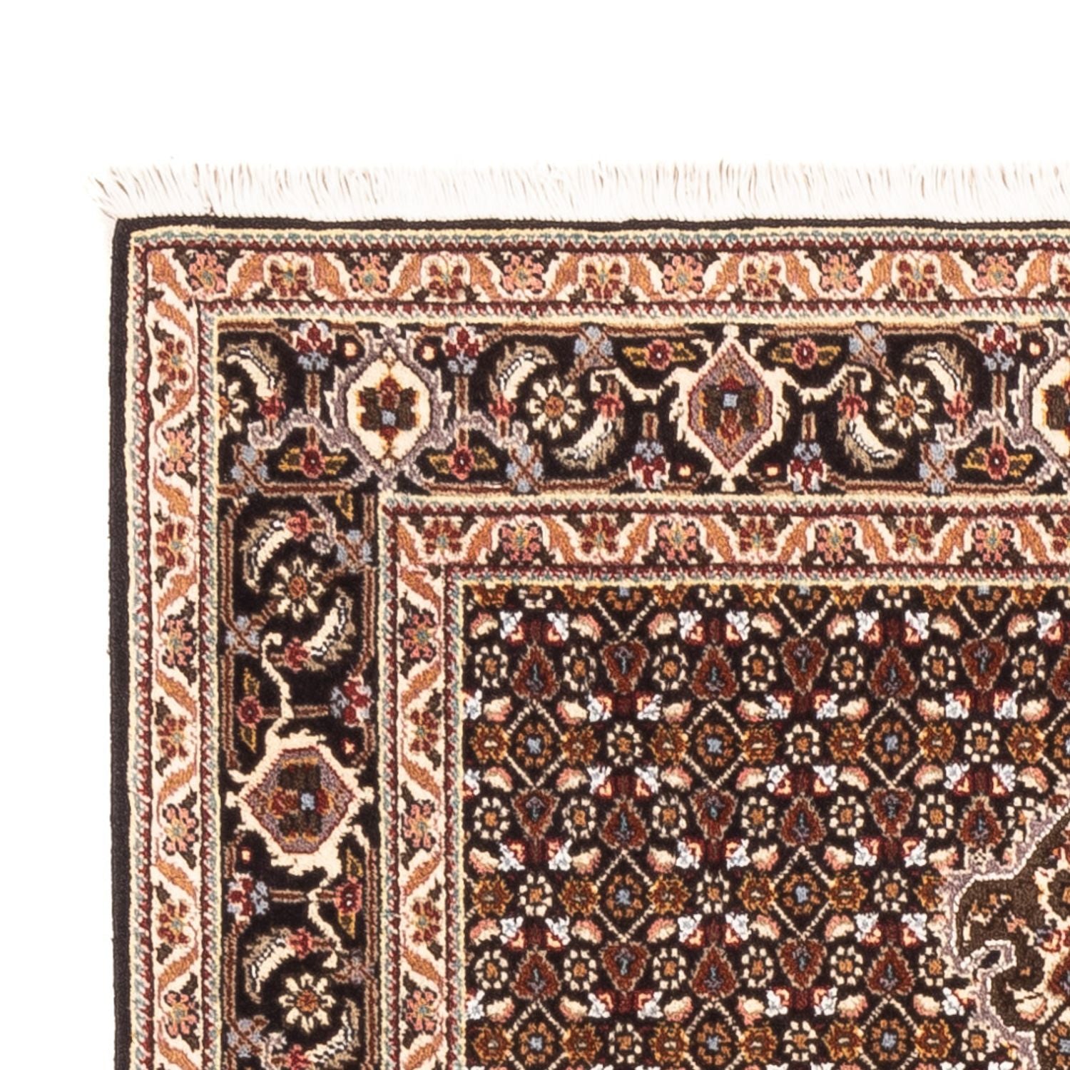 Persisk tæppe - Tabriz - Royal - 150 x 102 cm - mørkeblå