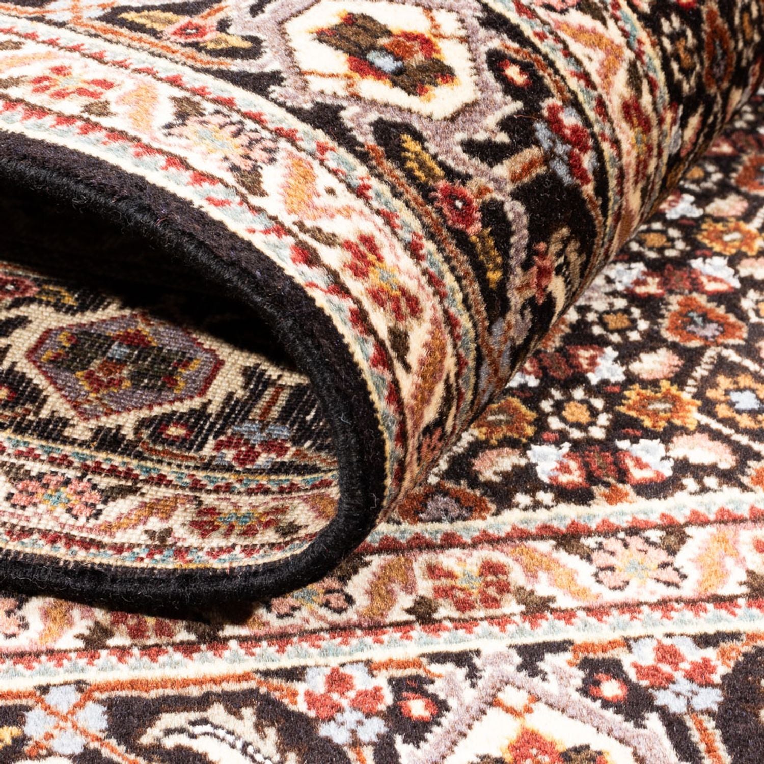 Persisk tæppe - Tabriz - Royal - 150 x 102 cm - mørkeblå