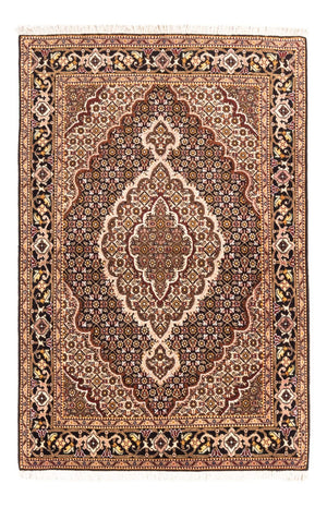 Persisk tæppe - Tabriz - Royal - 144 x 101 cm - mørkeblå