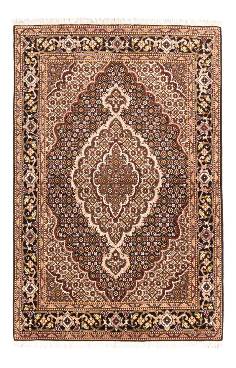 Persisk tæppe - Tabriz - Royal - 144 x 101 cm - mørkeblå