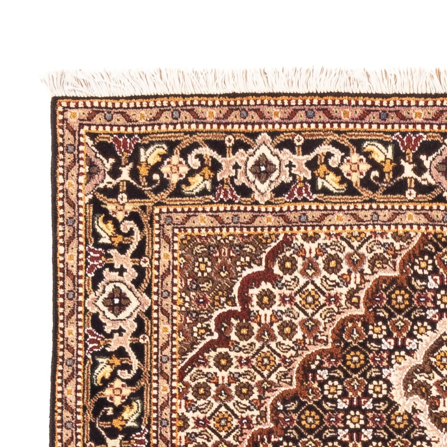 Persisk tæppe - Tabriz - Royal - 144 x 101 cm - mørkeblå