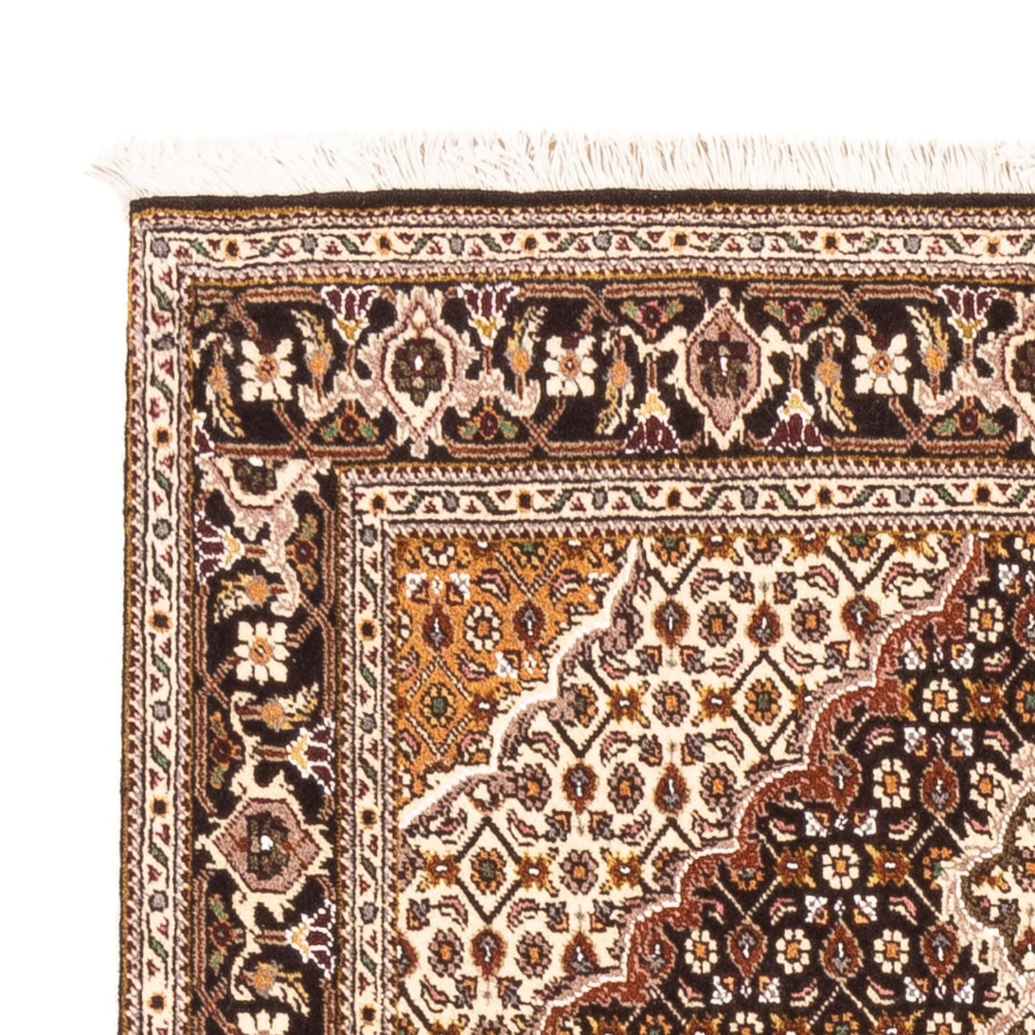 Persisk tæppe - Tabriz - Royal - 148 x 105 cm - creme