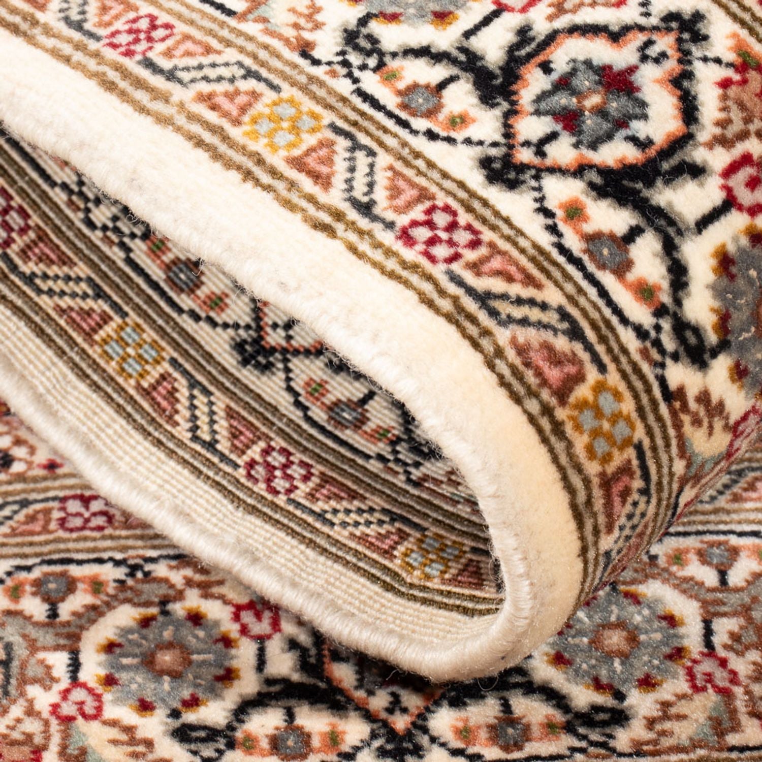 Persisk tæppe - Tabriz - Royal - 87 x 61 cm - creme