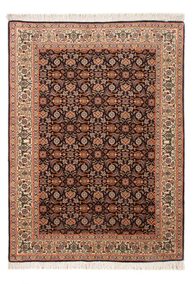 Persisk tæppe - Tabriz - Royal - 117 x 83 cm - mørkeblå