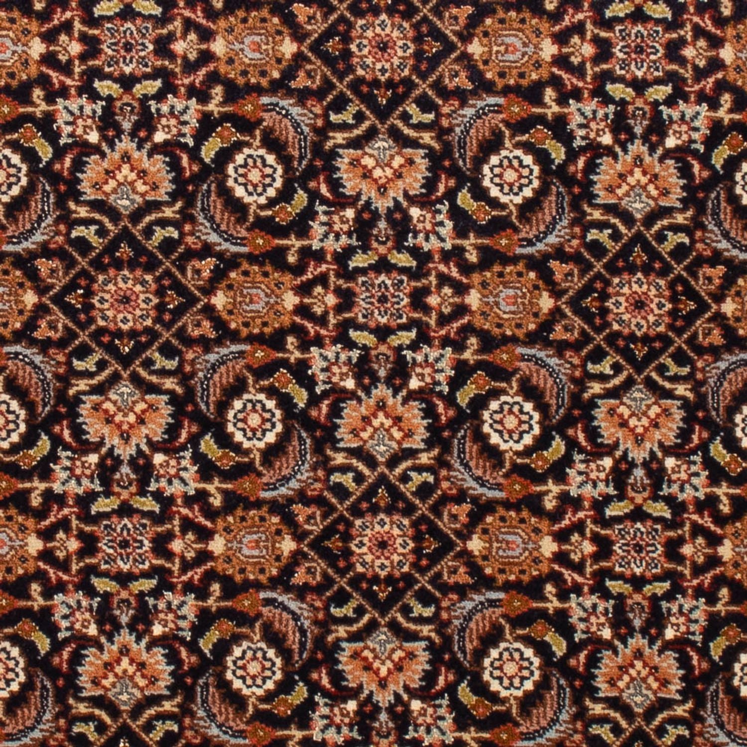 Persisk tæppe - Tabriz - Royal - 117 x 83 cm - mørkeblå