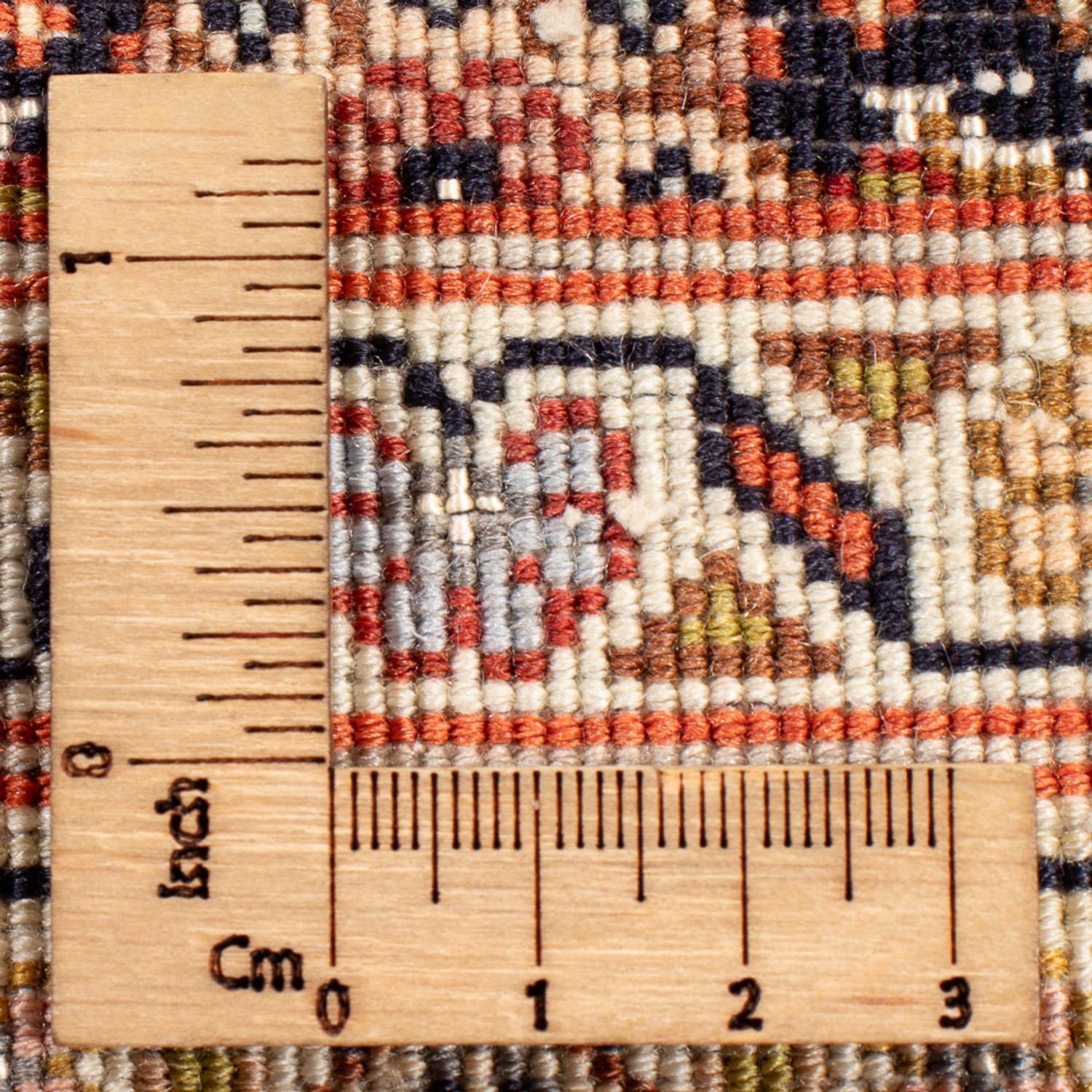 Persisk tæppe - Tabriz - Royal - 117 x 83 cm - mørkeblå