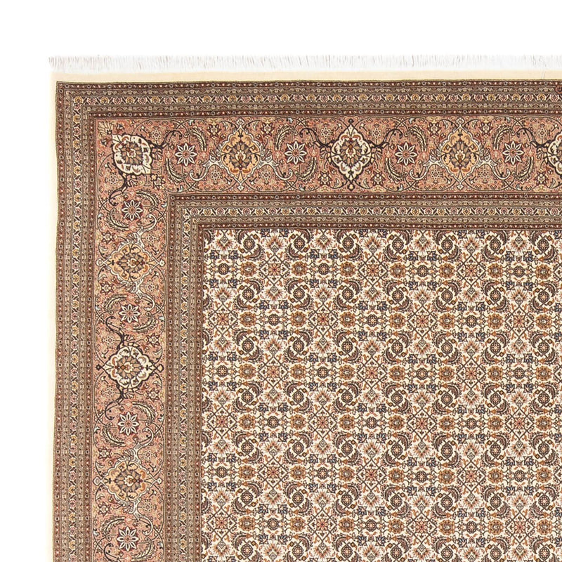 Persisk tæppe - Tabriz - Royal - 290 x 253 cm - mørk beige