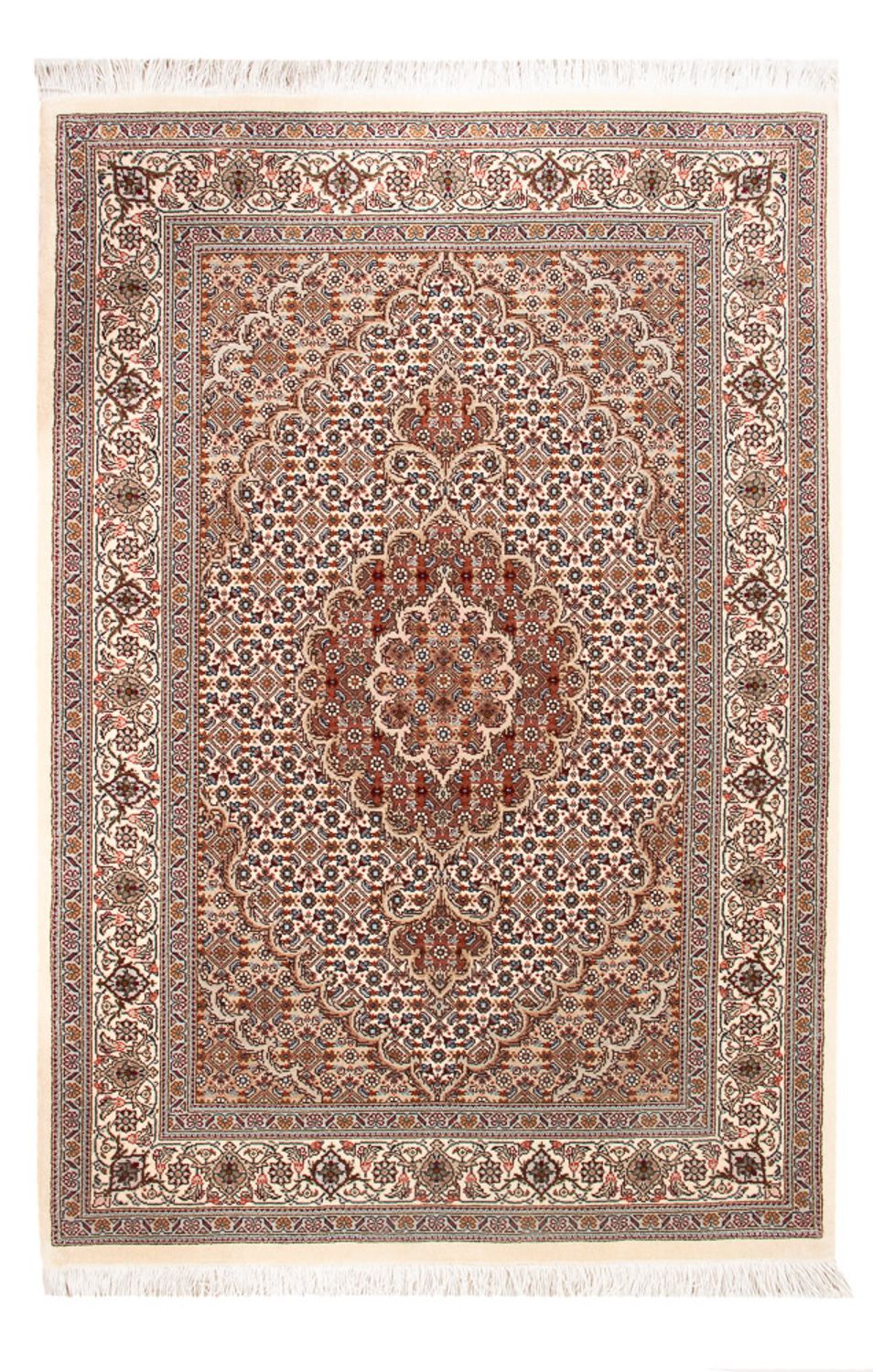 Persisk tæppe - Tabriz - Royal - 124 x 81 cm - beige