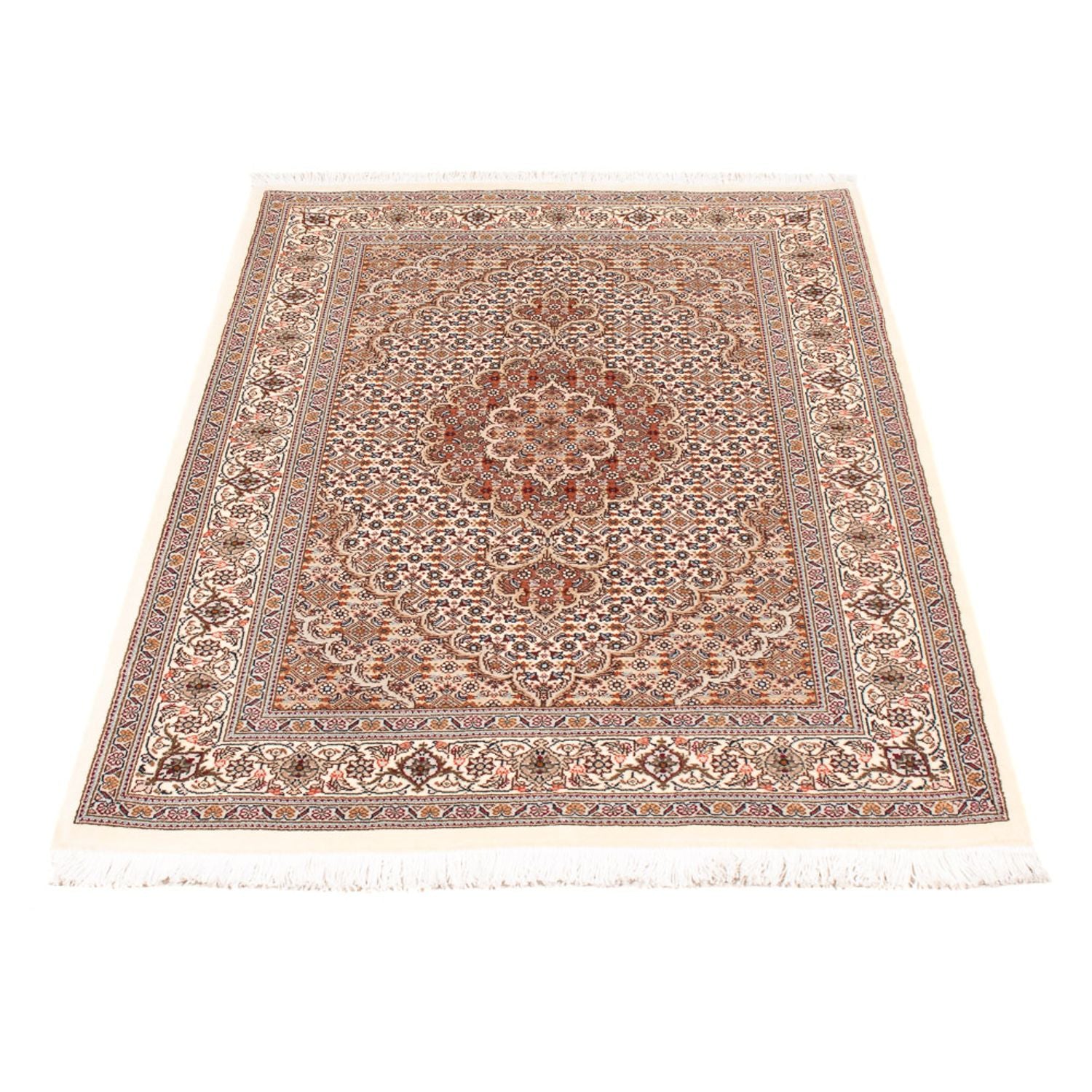 Persisk tæppe - Tabriz - Royal - 124 x 81 cm - beige