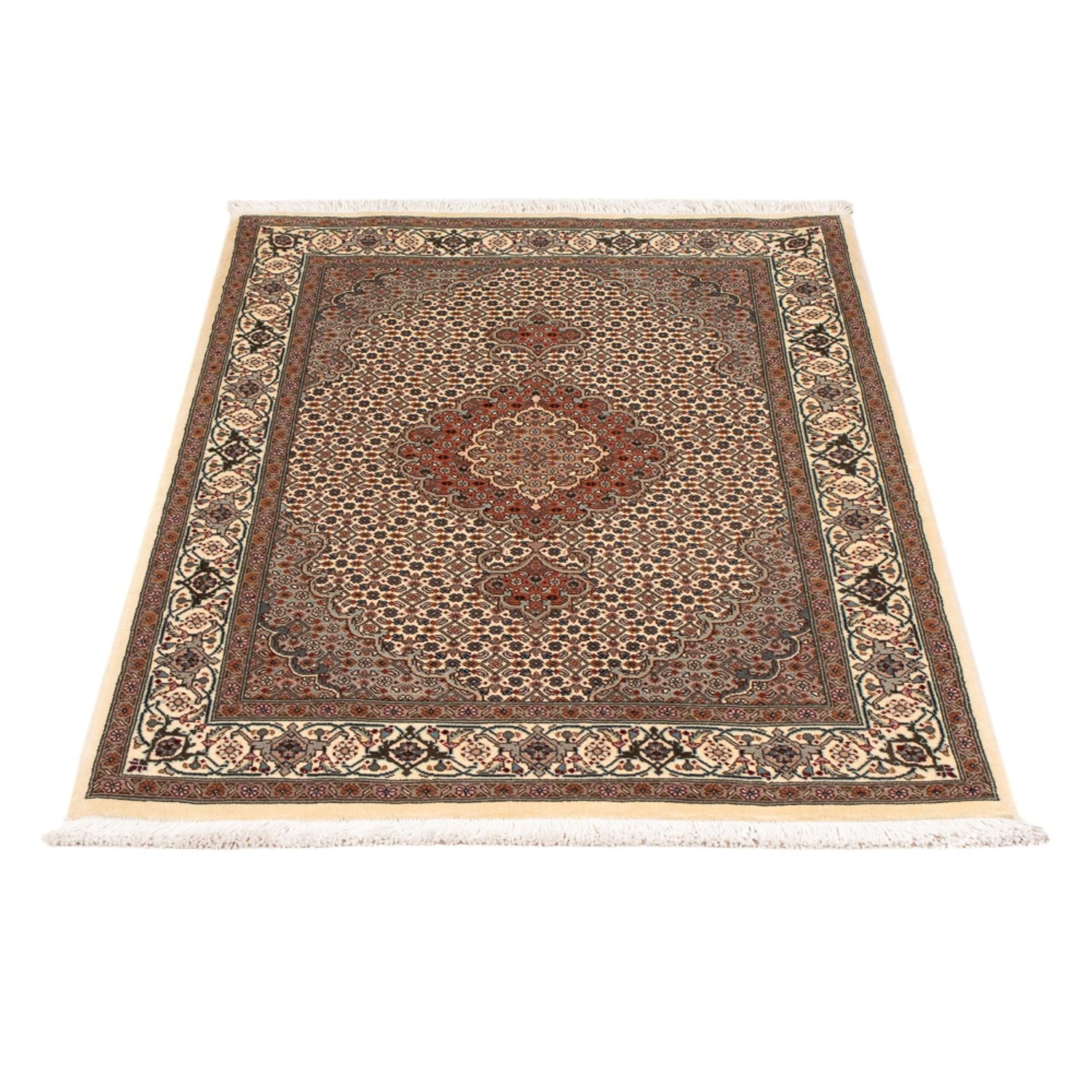 Persisk tæppe - Tabriz - Royal - 121 x 77 cm - beige