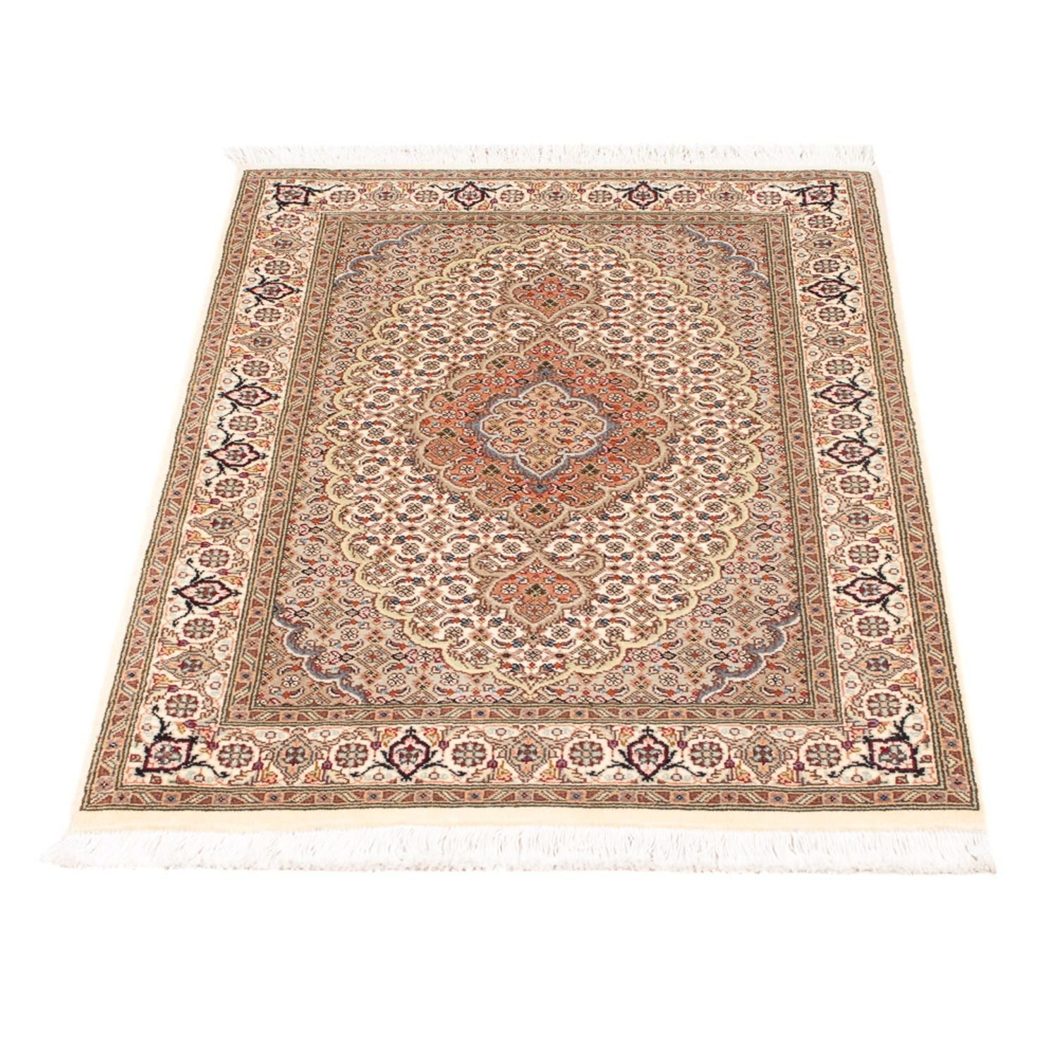 Persisk tæppe - Tabriz - Royal - 96 x 60 cm - beige