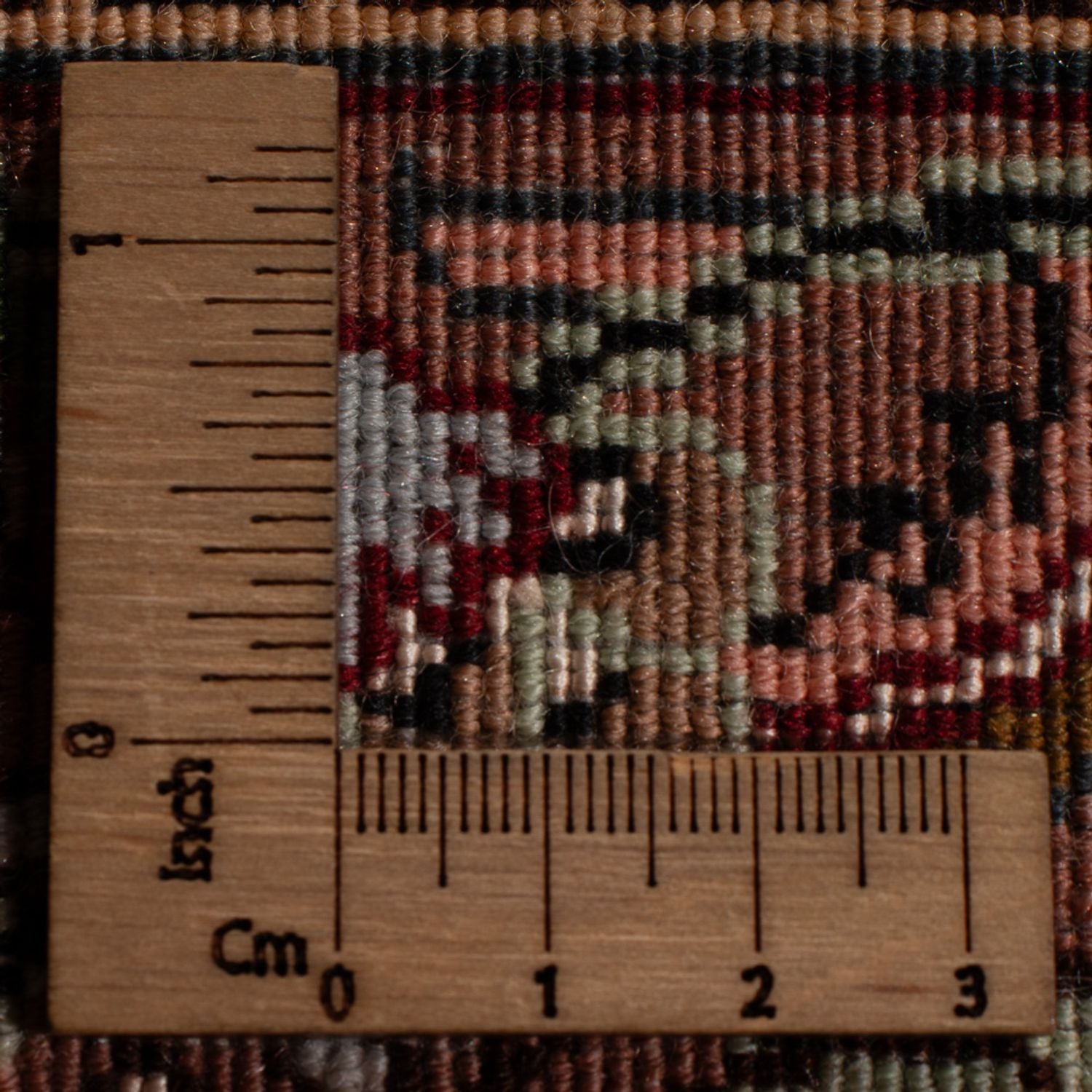 Persisk tæppe - Tabriz - 355 x 250 cm - lys brun