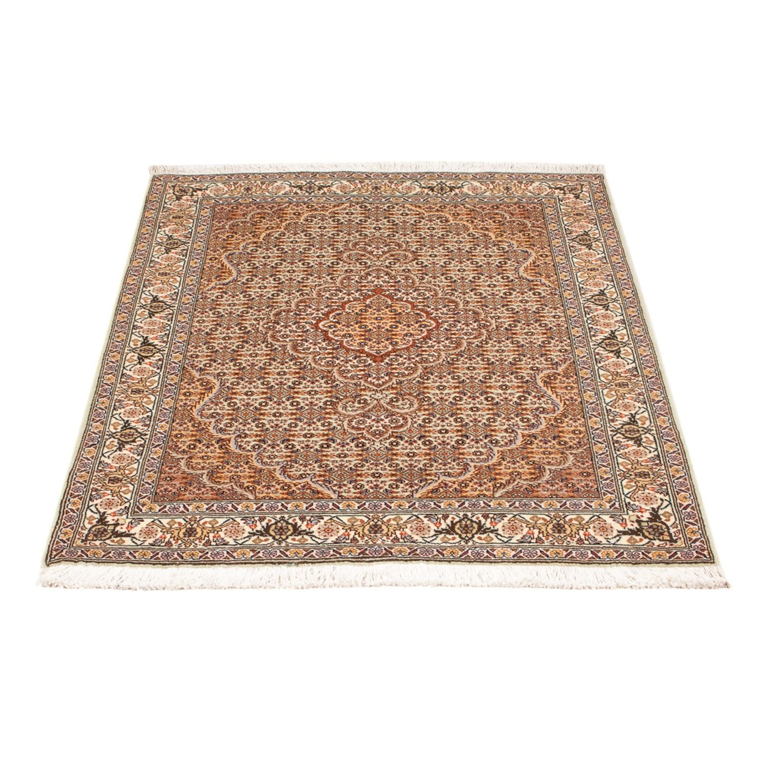 Persisk tæppe - Tabriz - Royal - 118 x 82 cm - creme