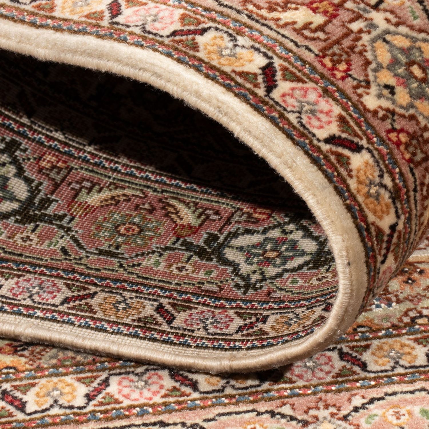 Persisk tæppe - Tabriz - Royal - 132 x 80 cm - creme