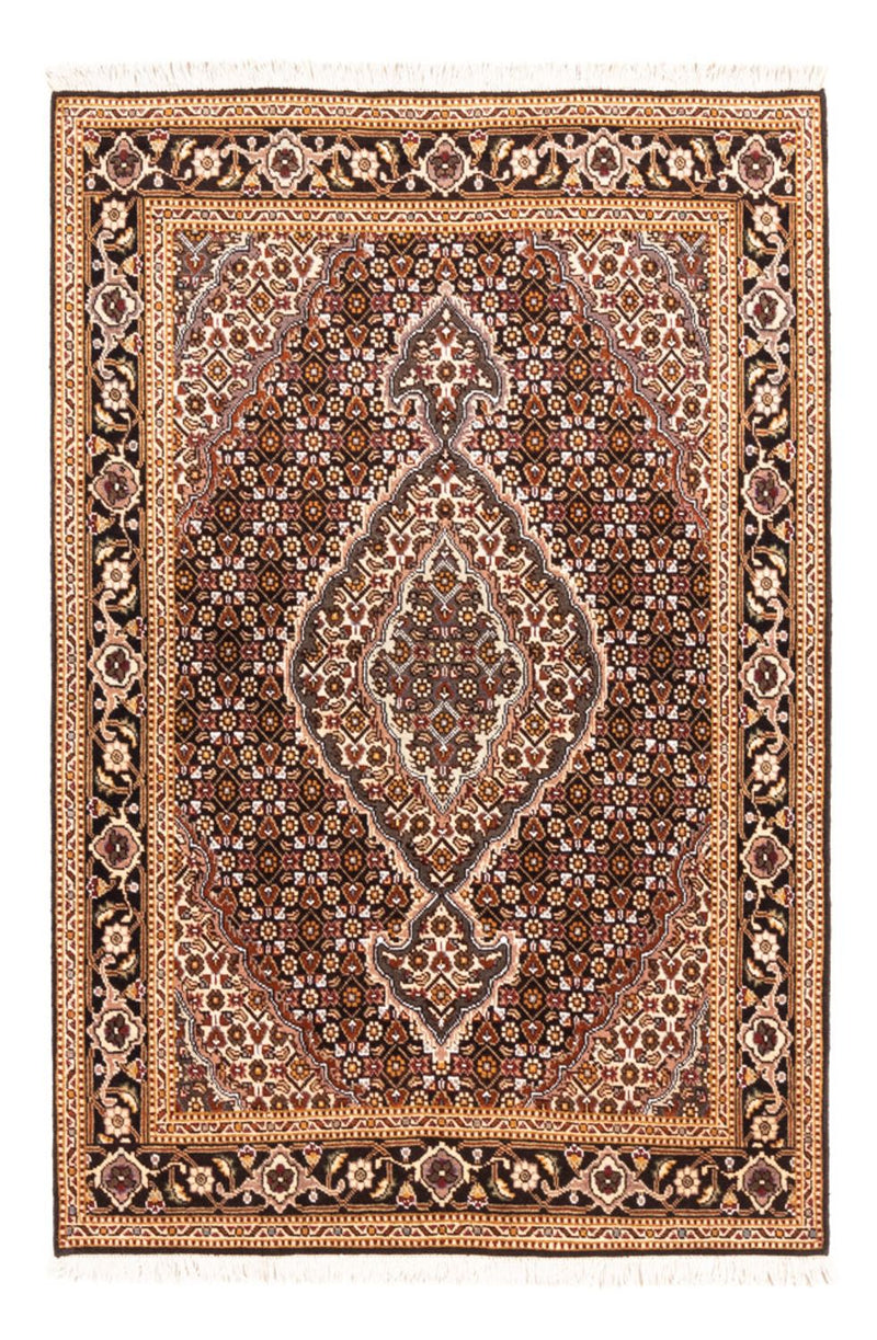 Persisk tæppe - Tabriz - 150 x 103 cm - mørkeblå