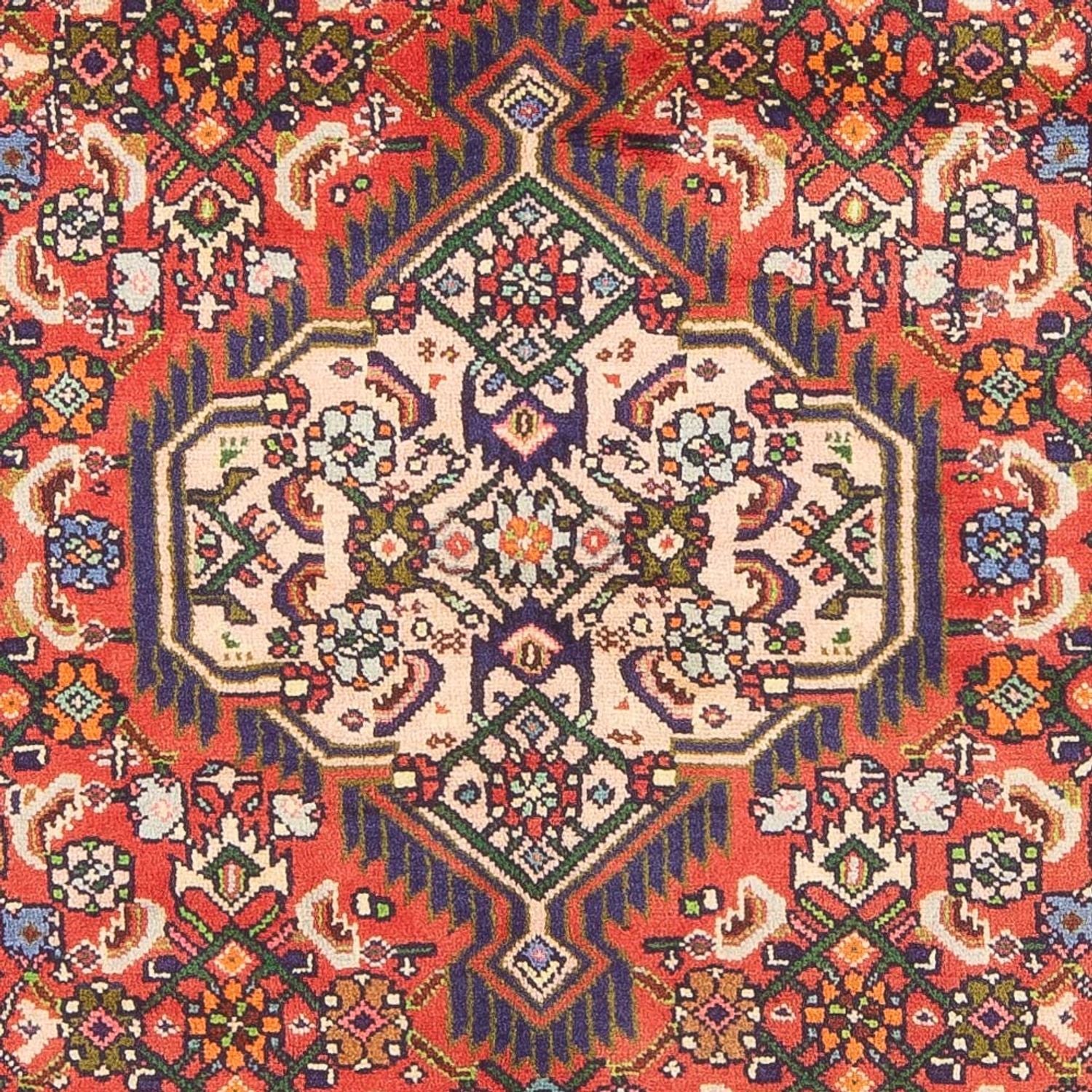 Persisk tæppe - Nomadisk - 194 x 147 cm - rød