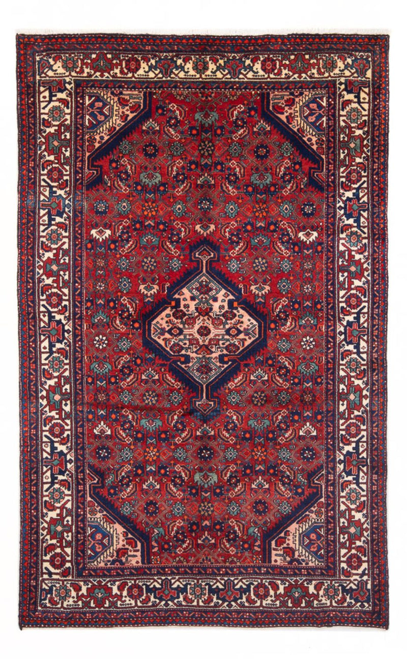 Persisk tæppe - Nomadisk - 220 x 137 cm - rød