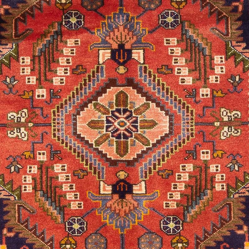 Persisk tæppe - Nomadisk - 222 x 140 cm - rød