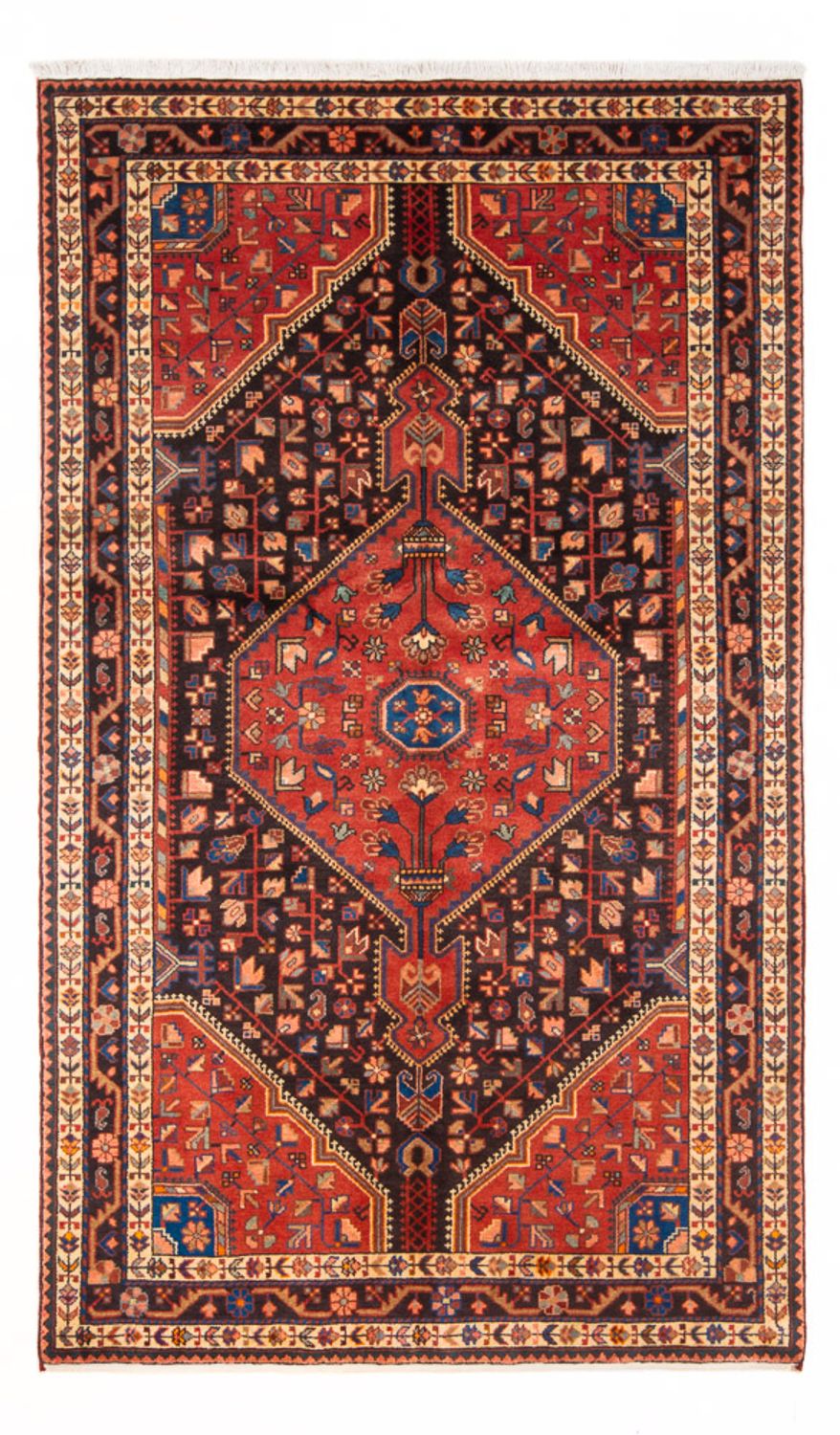 Persisk tæppe - Nomadisk - 232 x 137 cm - mørkeblå