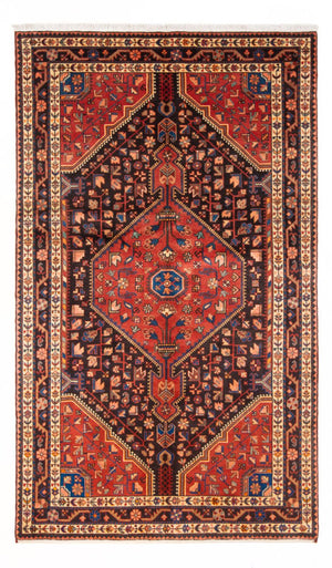 Persisk tæppe - Nomadisk - 232 x 137 cm - mørkeblå