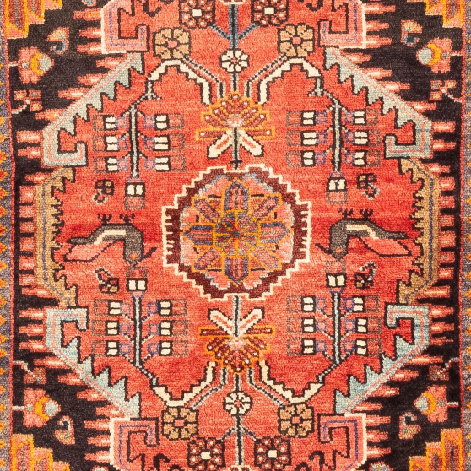 Persisk tæppe - Nomadisk - 164 x 99 cm - rød