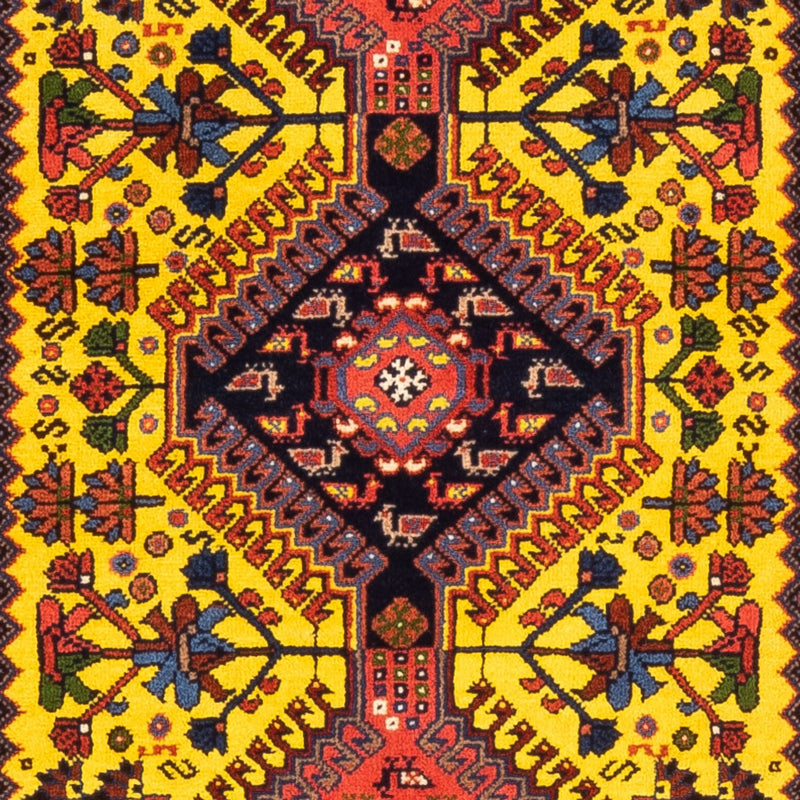 Løber Persisk tæppe - Nomadisk - 202 x 78 cm - gul
