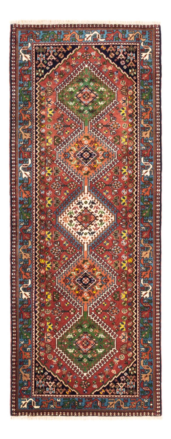 Løber Persisk tæppe - Nomadisk - 197 x 82 cm - rød